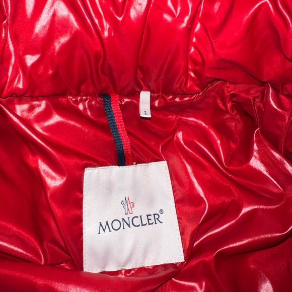 Moncler Maire red puffer coat size 0 - Picture 6 of 13